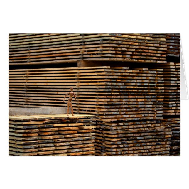 Woody Tillbaka till rötterna Hälsningskort (Framsidan Horizontal)