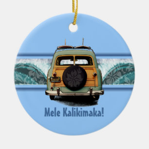 Woody Wave Surfa Ornament