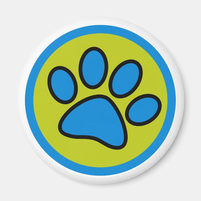 Woof Fridge Magnet (Framsidan)