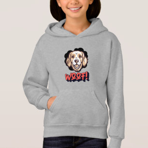 "Woof! Hund älskare Hoodie" T Shirt