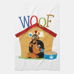 Woof Hund Kökshandduk