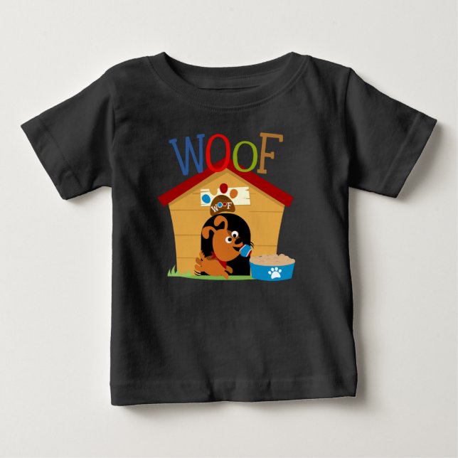 Woof Hund Tee (Framsida)