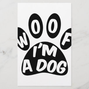 Woof I's A Hund Brevpapper