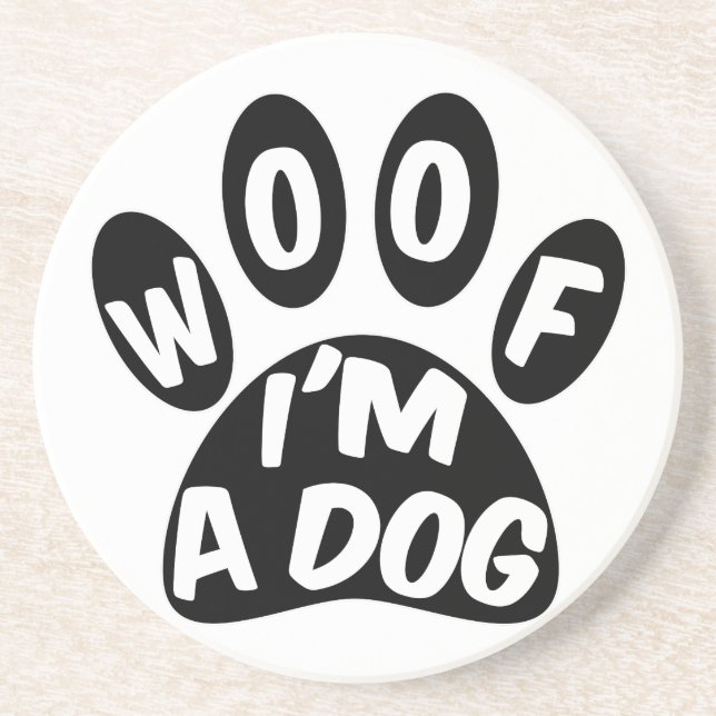 Woof I's A Hund Underlägg (Framsidan)