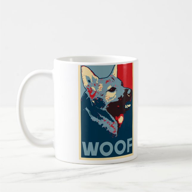 WOOF KAFFEMUGG (Vänster)