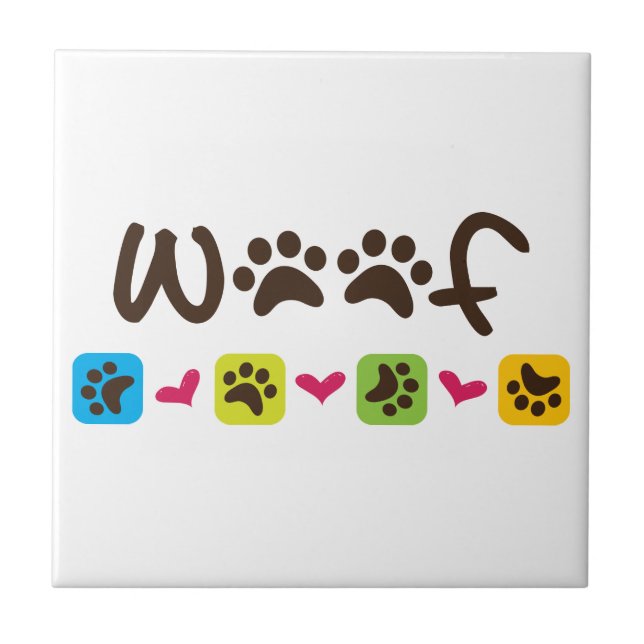 Woof Kakelplatta (Framsidan)