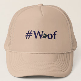 #Woof - nuf sa Truckerkeps