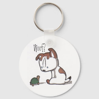 Woof? Puppy Keychain! Nyckelring