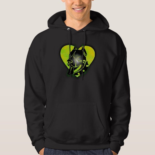 Woof! Sweatshirt Med Luva (Framsida)