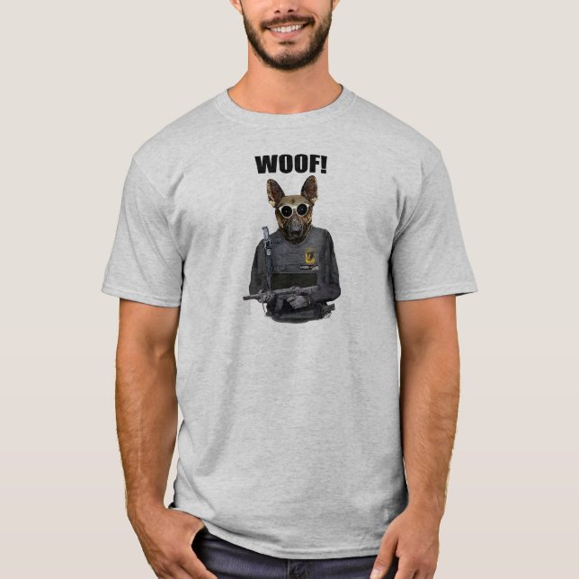 Woof! T-shirt (Framsida)
