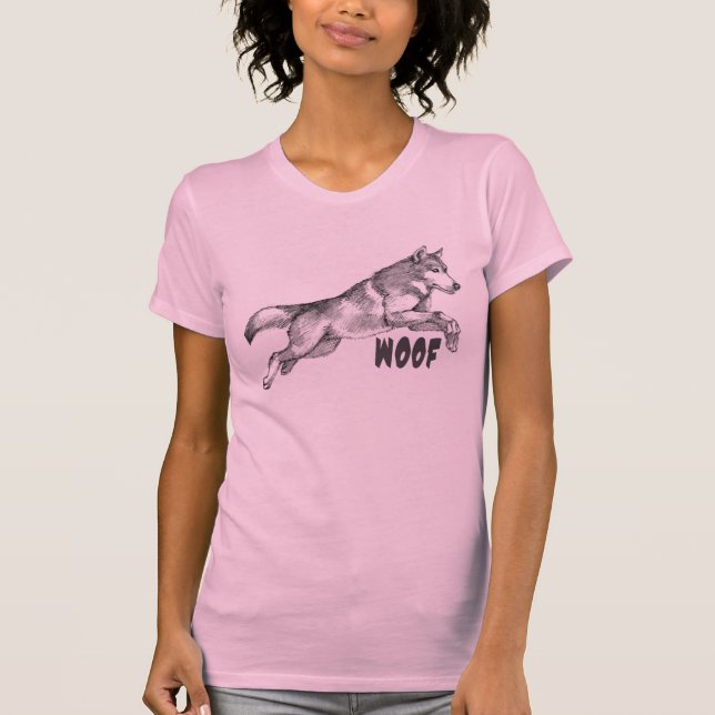 WOOF! Utslagsplats Tee (Framsida)