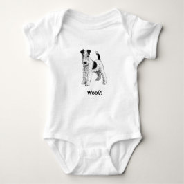 Woof! VovvebabyBodysuit - foxterrier T-shirt