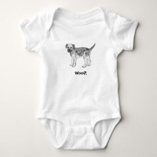 Woof! VovvebabyBodysuit - gränsTerrier Tee