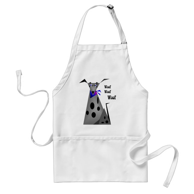 Woof Woof Apron Förkläde (Framsidan)