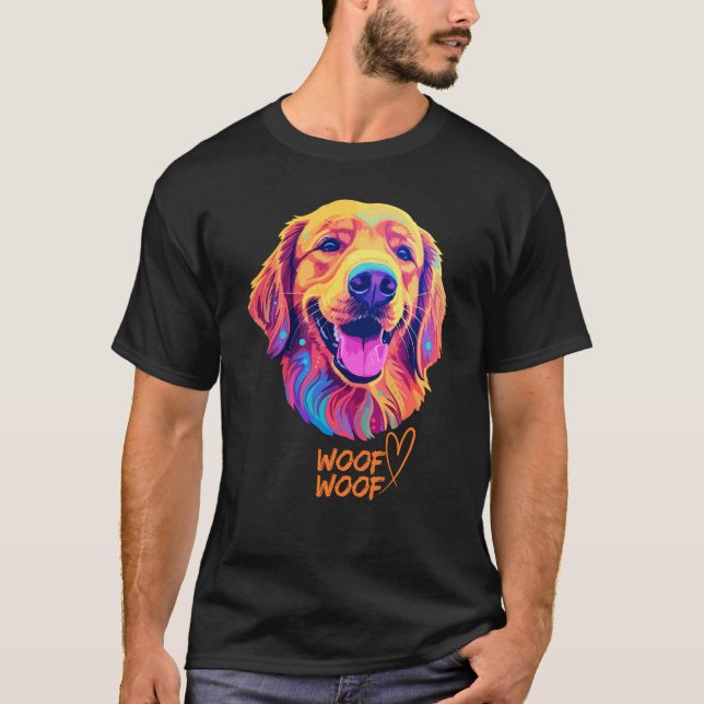 Woof Woof Woof T Shirt (Framsida)