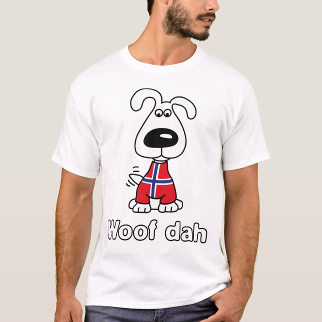 WoofDah T-tröja Tee Shirt (Framsida)