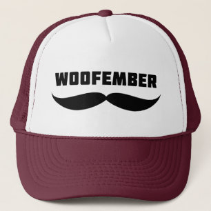 Woofember truckerkeps (burgundy)