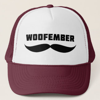Woofember truckerkeps (burgundy)