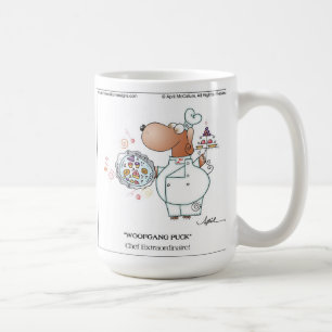 WOOFGANG-PUCKmugg vid April McCallum Kaffemugg