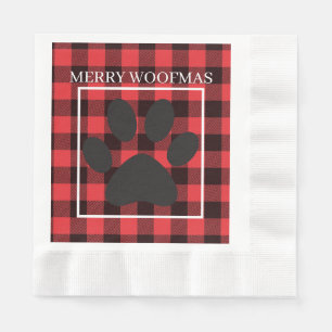 WoofmasThrow Pillow Pappersservett