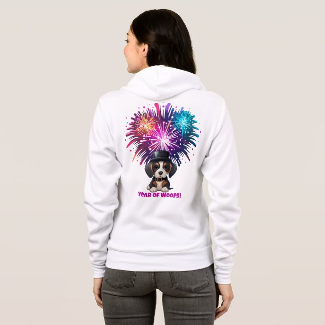 Woofs-året! T Shirt (Hel baksida)