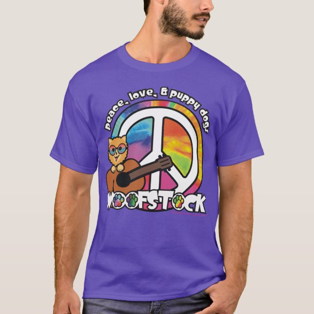 Woofstock T-tröja T-shirt (Framsida)