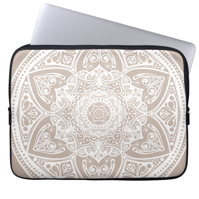 Wool Mandala Laptop Sleeve (Framsidan)