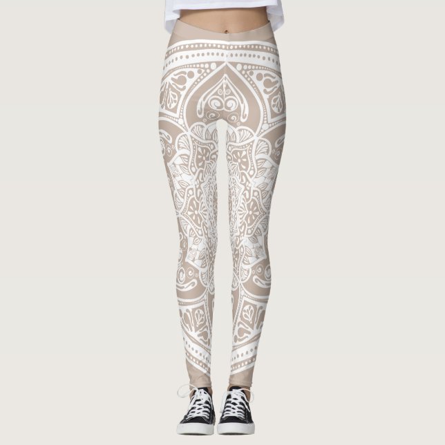 Wool Mandala Leggings (Framsida)
