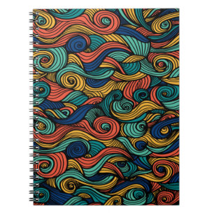 Wool Topped paisley Anteckningsbok