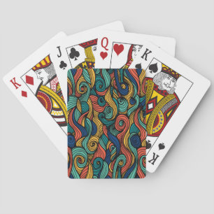 Wool Topped paisley Casinokort