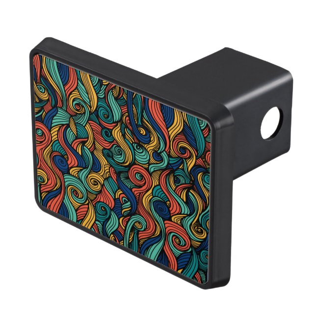 Wool Topped paisley Dragkroksskydd (Topp Höger)