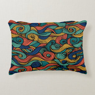 Wool Topped paisley Prydnadskudde