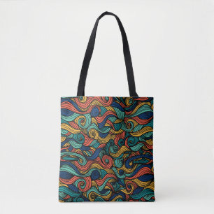 Wool Topped paisley Tygkasse