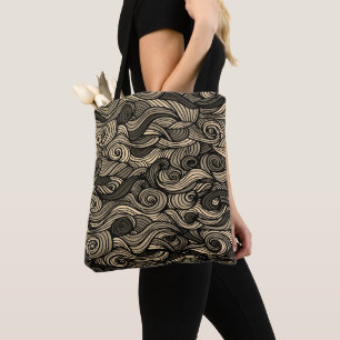 Wool Topped paisley Tygkasse