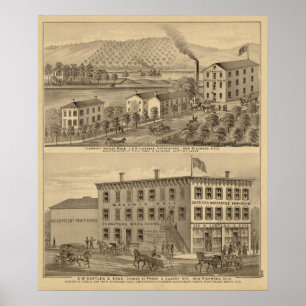Woolen Clermont mal Poster