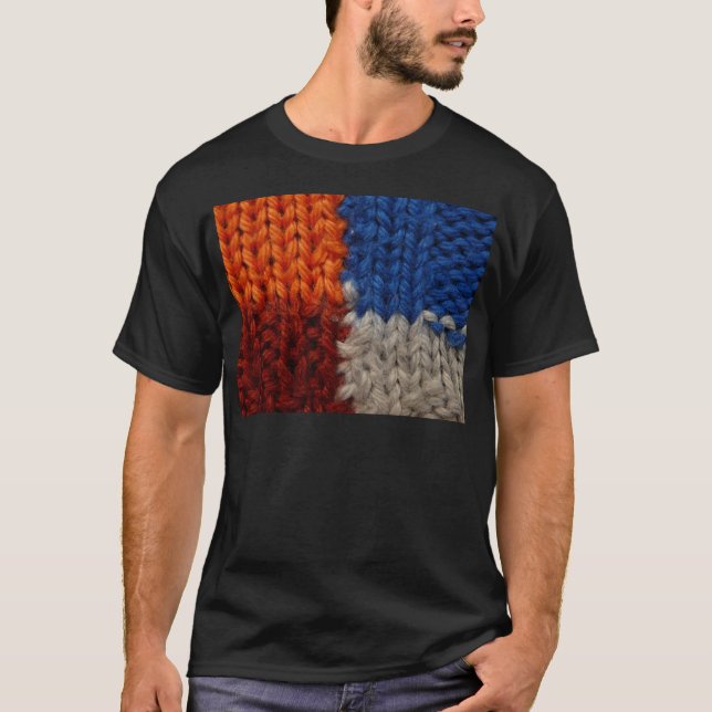 Woolen Mönster Tröja (Framsida)