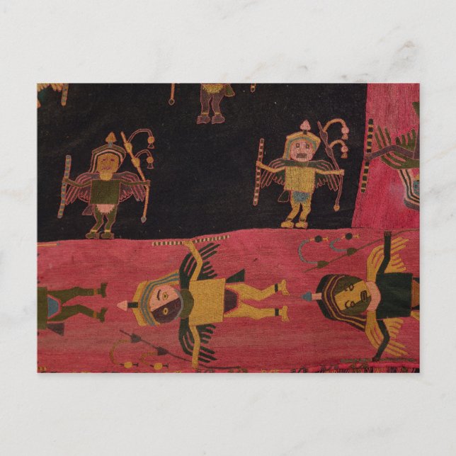 Woollen tyg vykort (Framsida)