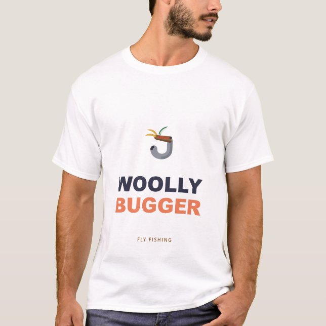 Woolly Bugger T Shirt (Framsida)