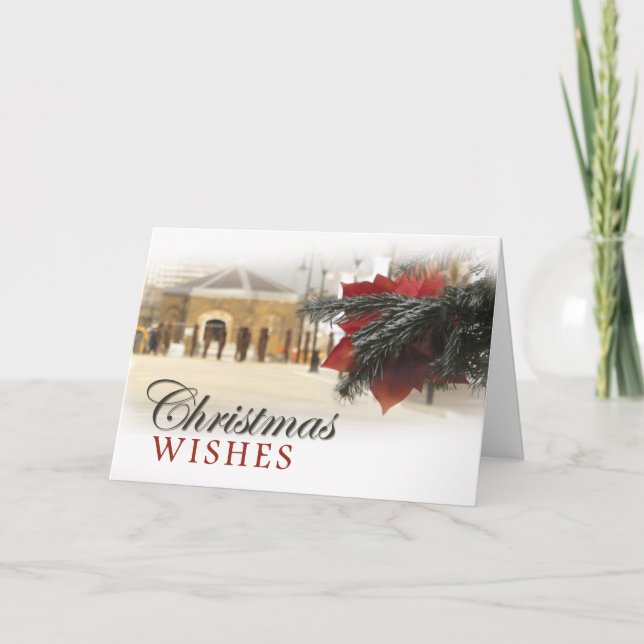 Woolwich Riverside jul Helgkort (Framsida)