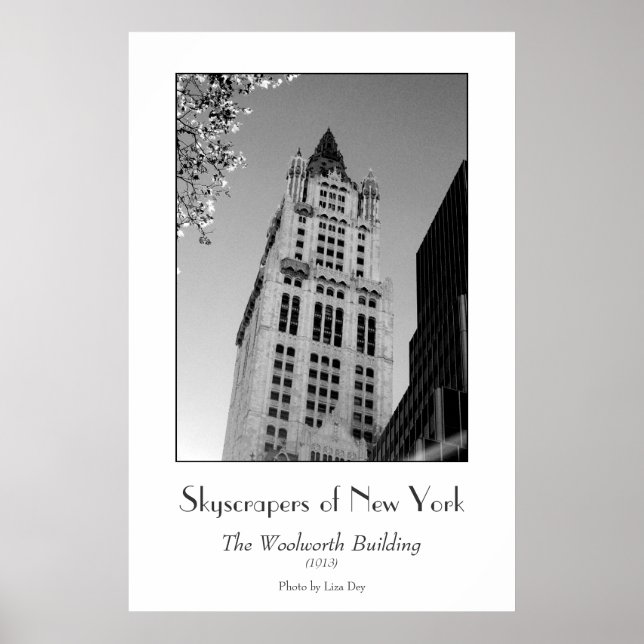 Woolworth Building Affisch (Framsidan)