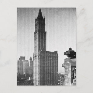Woolworth Building Lower Manhattan New York City Vykort