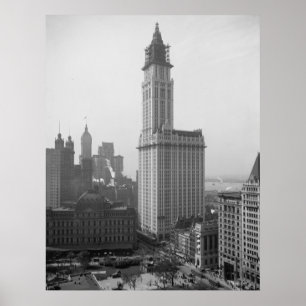 Woolworth Byggnad Poster