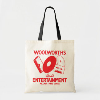 WOOLWORTHS underhållning - Tote Bag Tygkasse