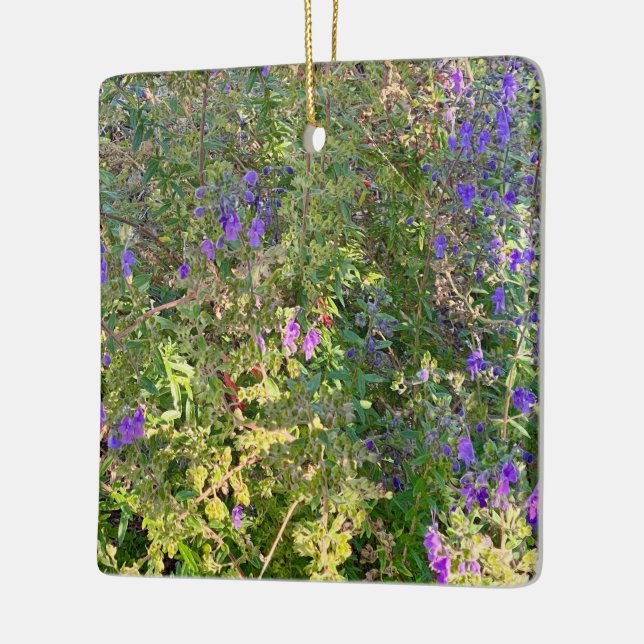 Wooly Bluecurls Julgransprydnad Keramik (Vänster)