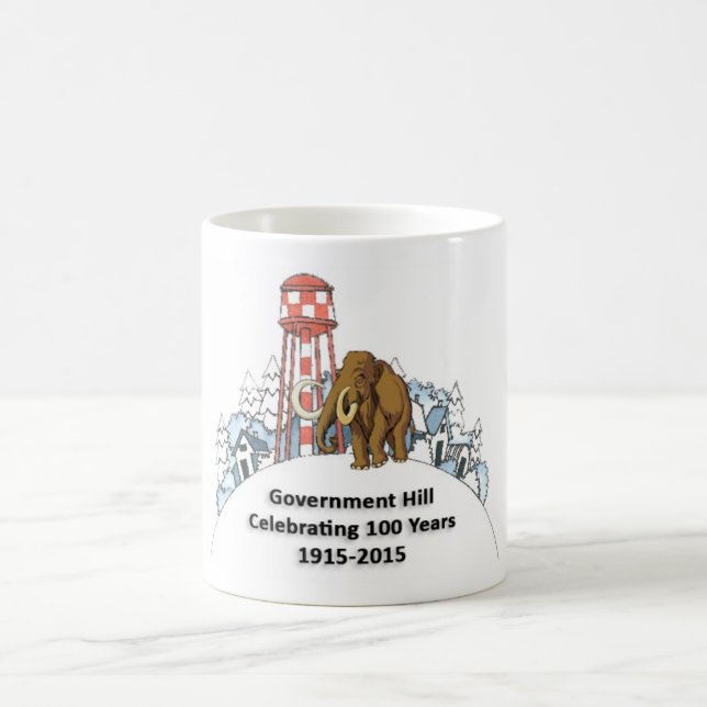 Wooly kolossal mugg för regerings- backe (Center)