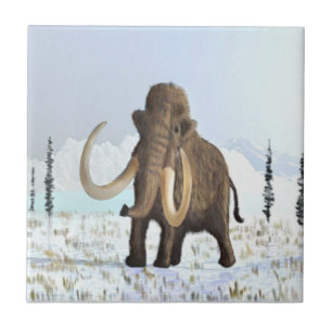 Wooly Mammoth Kakelplatta