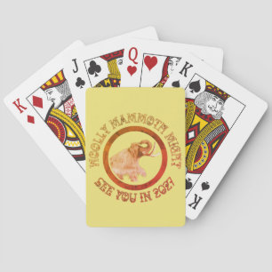 Wooly Mammoth kan se dig snart... Casinokort