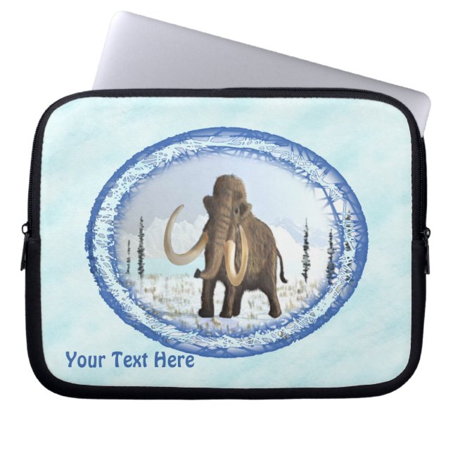 Wooly Mammoth Laptop Fodral (Framsidan)