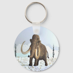 Wooly Mammoth Nyckelring