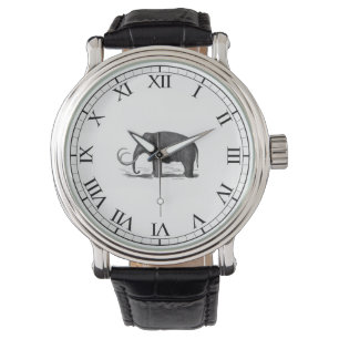 Wooly Mammoth Pre-Historic Elephant Armbandsur